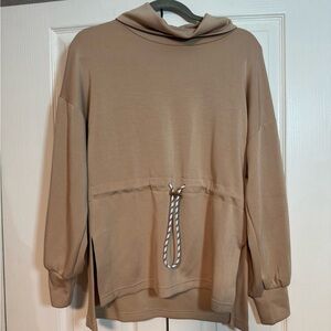 Cozy athliesure sweater top size small